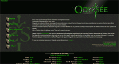 Desktop Screenshot of jdr-odyssee.net